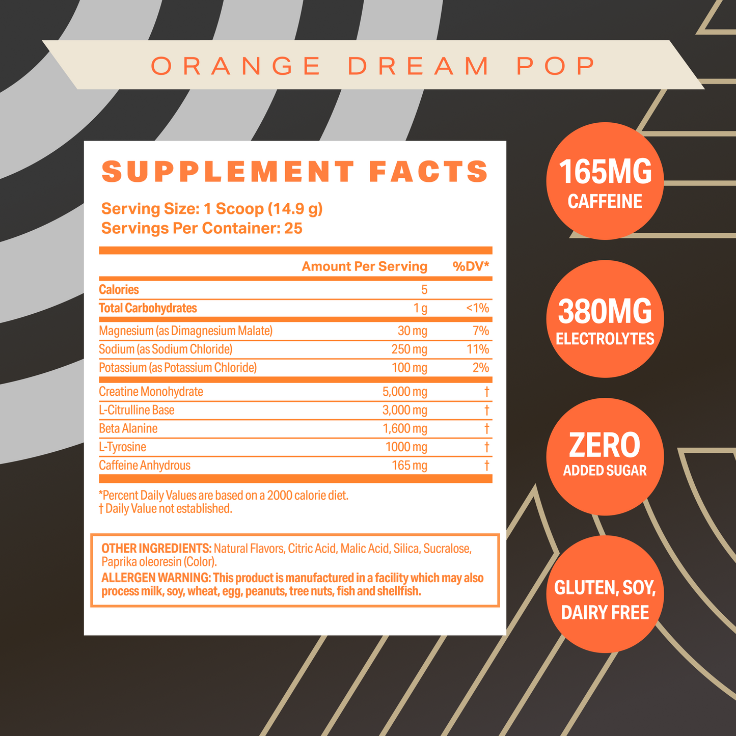 HWPO ATHLETE PRE | Orange Dream Pop