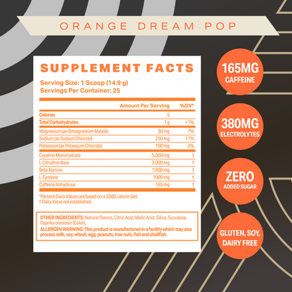HWPO ATHLETE PRE | Orange Dream Pop