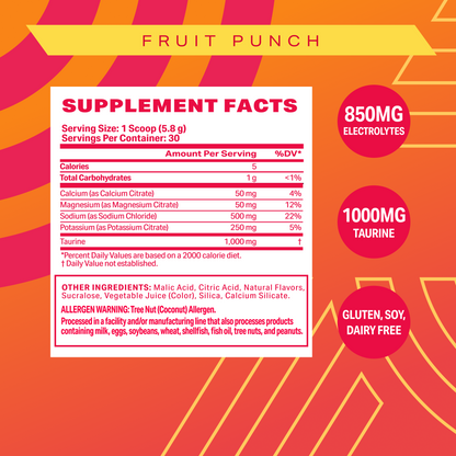 SALT+ELECTROLYTES | Fruit Punch