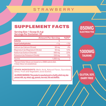 SALT+ELECTROLYTES | Strawberry