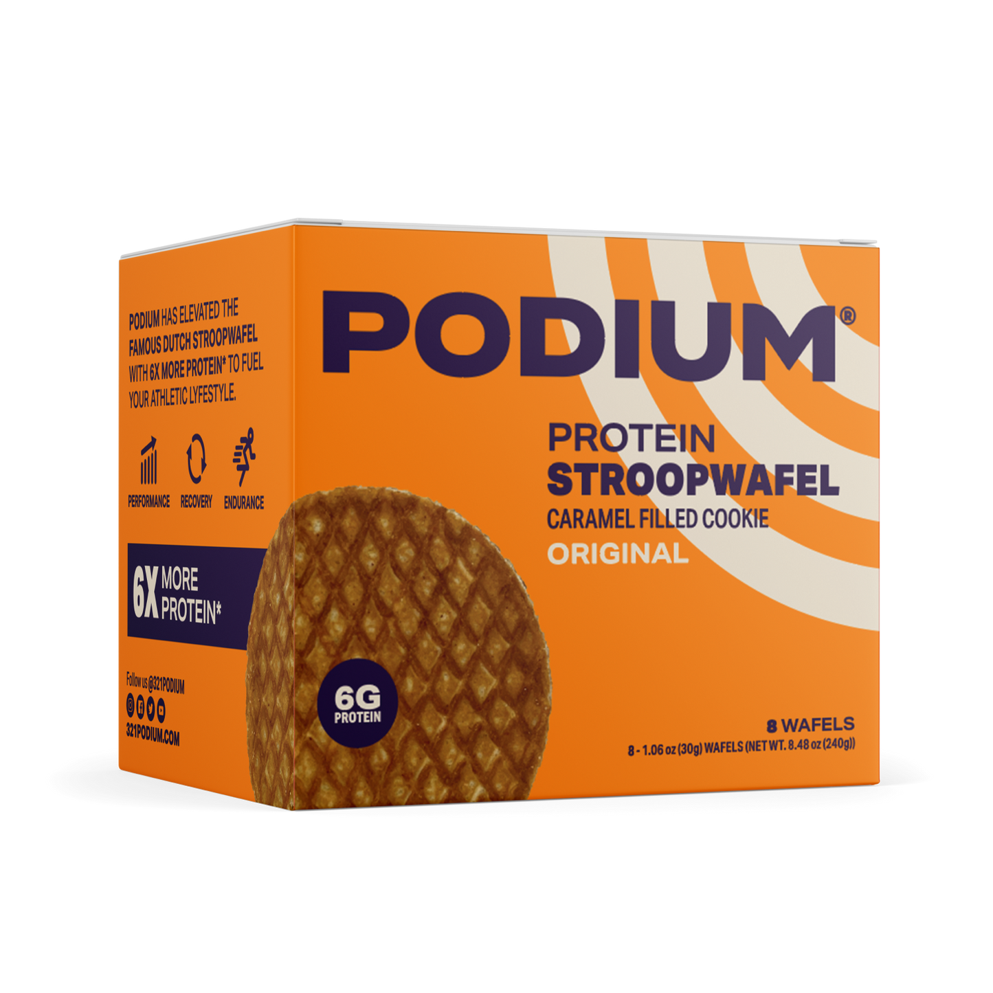 PODIUM Protein Stroopwafel | Box