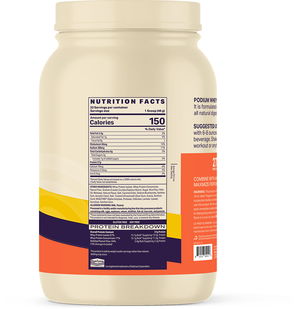 Case - Peanut Butter Crunch Whey